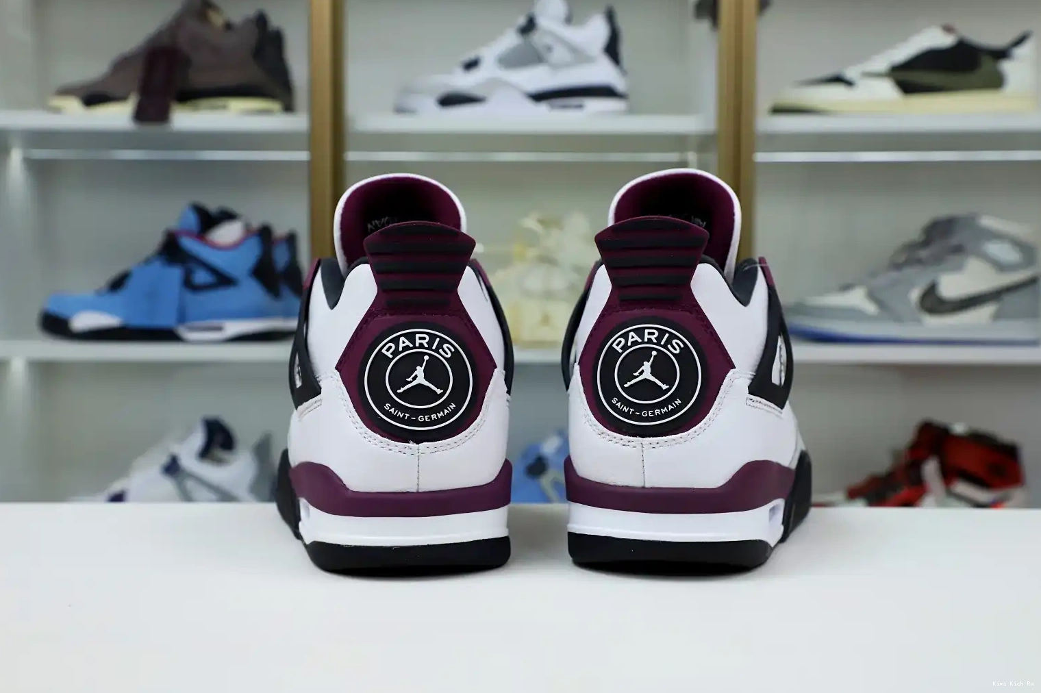 PARIS JORDAN 'BORDEAUX' AIR 4 RETRO JORDAN SAINT-GERMAIN Kimikick X AIR 0724
